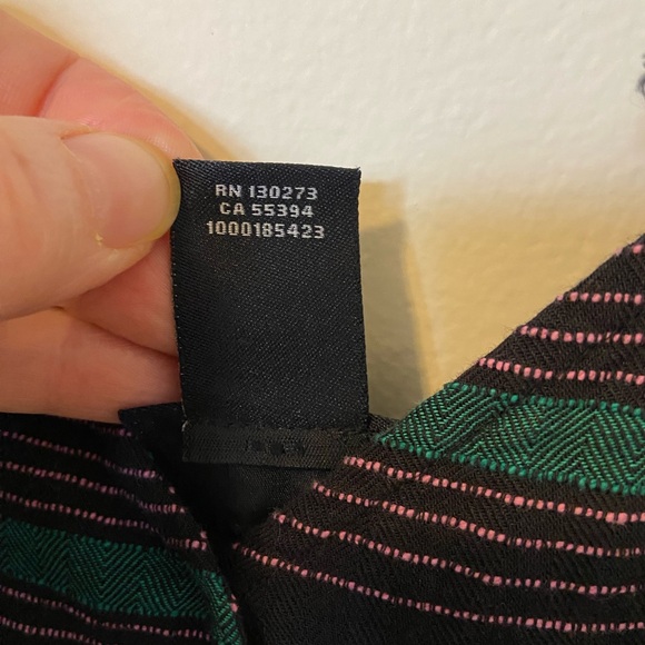 Women’s NWT Wrangler Retro Black Striped Mini Dress Sz XL - Picture 8 of 11